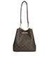 NEONOE Monogram Bag, back view